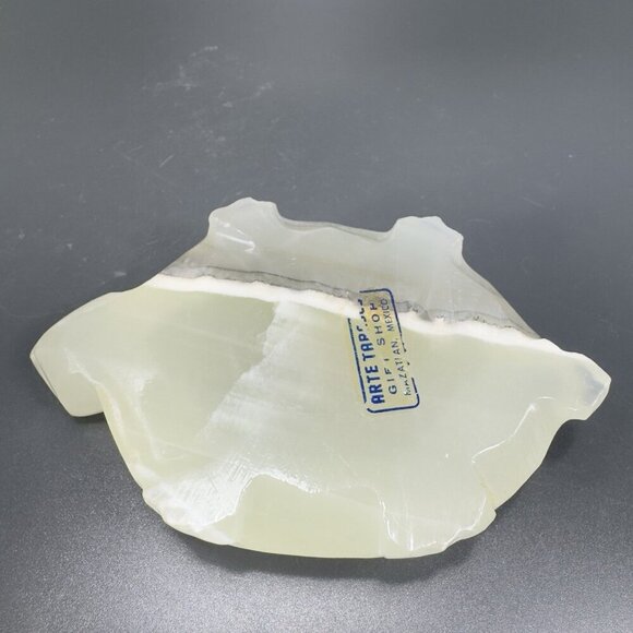 Mazatlan Mexico Hand Carved Onyx Marble Stone Turtle Figurine Paperweight VTG - Picture 9 of 14